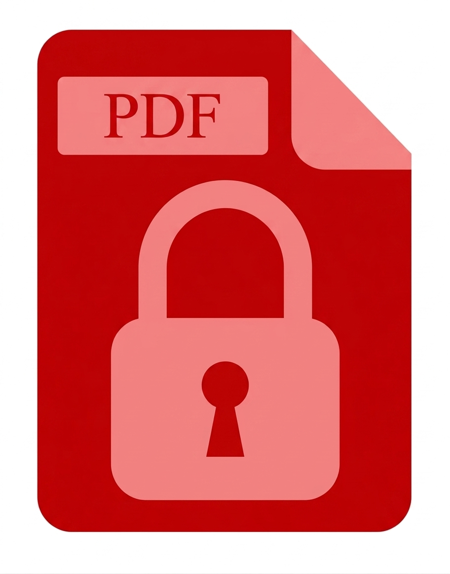 Lock PDF Tool Icon